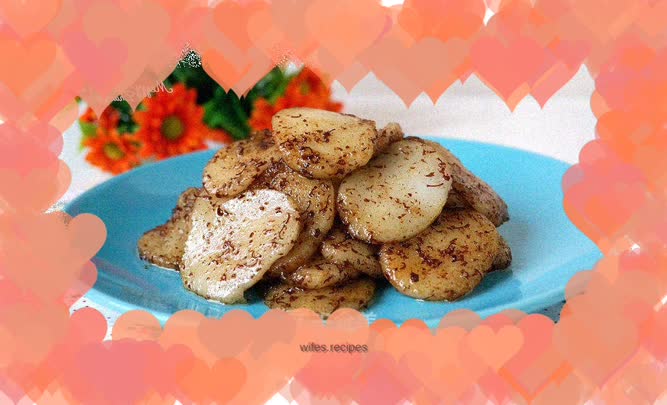 Fried Osmanthus Rice Cake