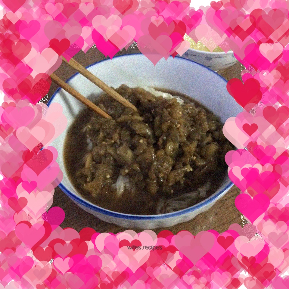 Eggplant braised noodles