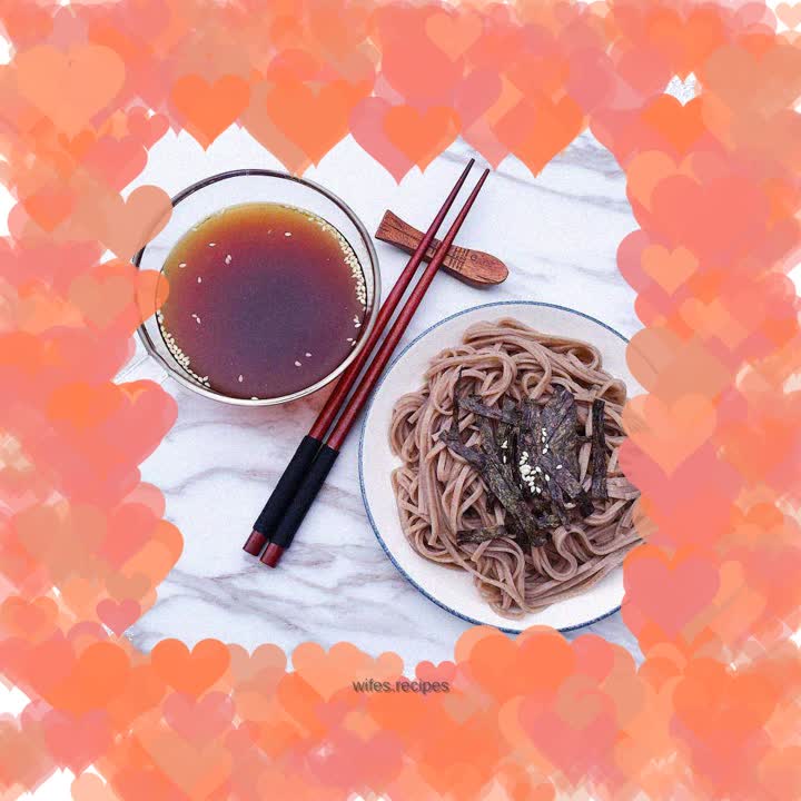 Japanese soba noodles