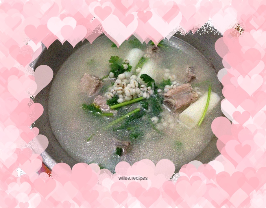 Huaishan barley soup