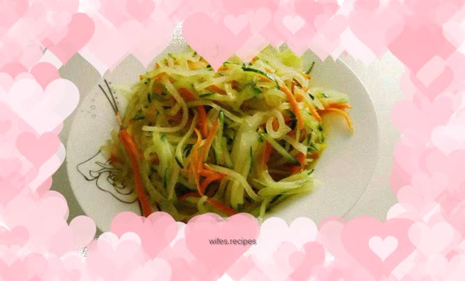 Stir-fried three shredded shreds
