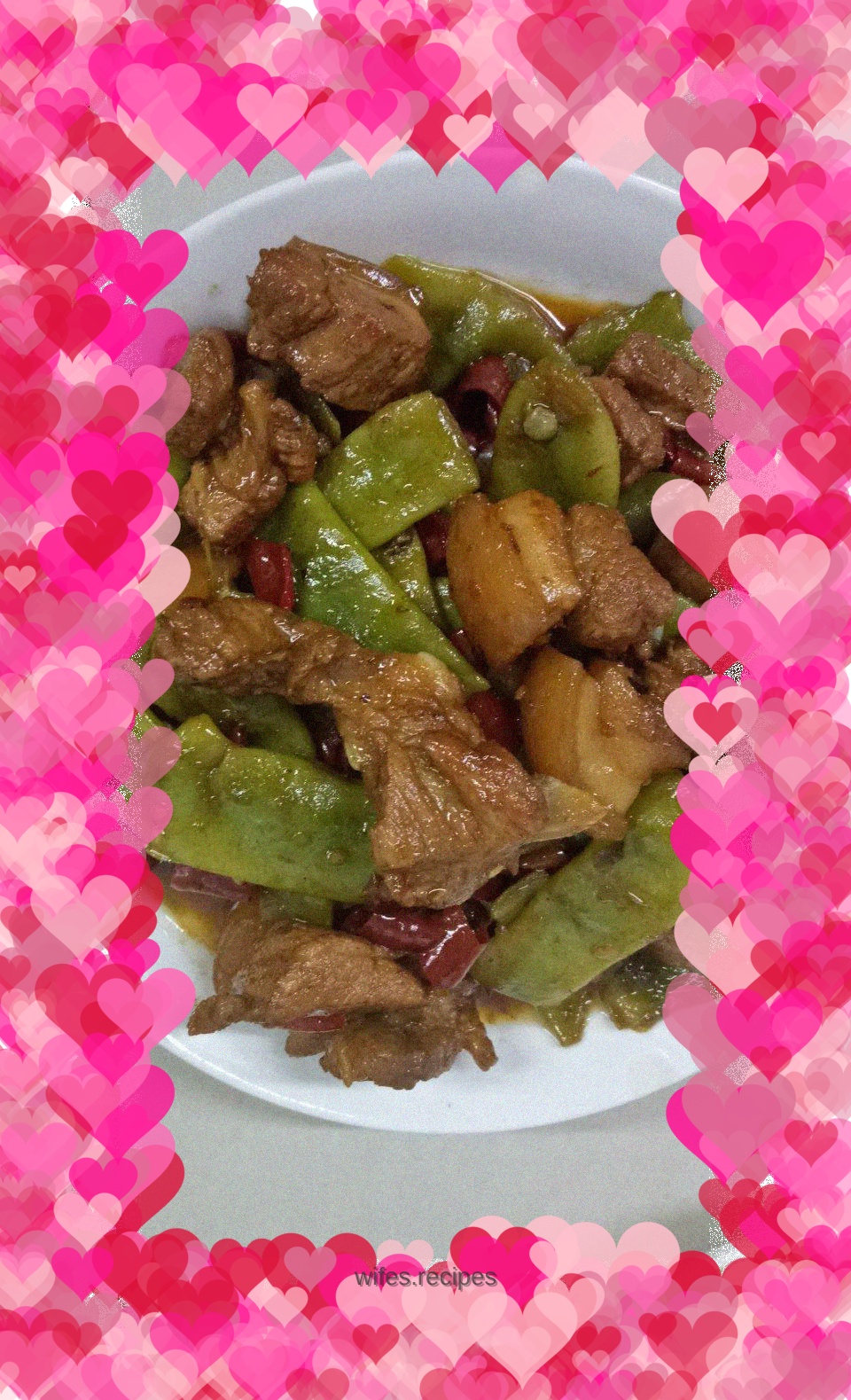 Bean and beer braised pork