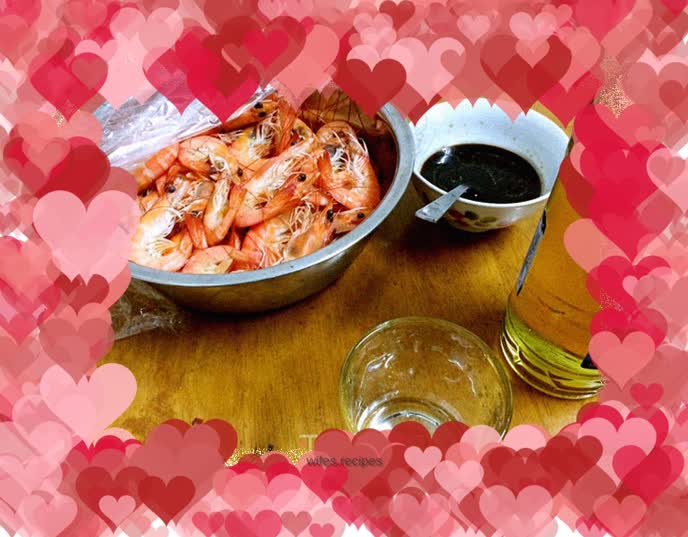 Chilled Boiled Sesame Shrimp
