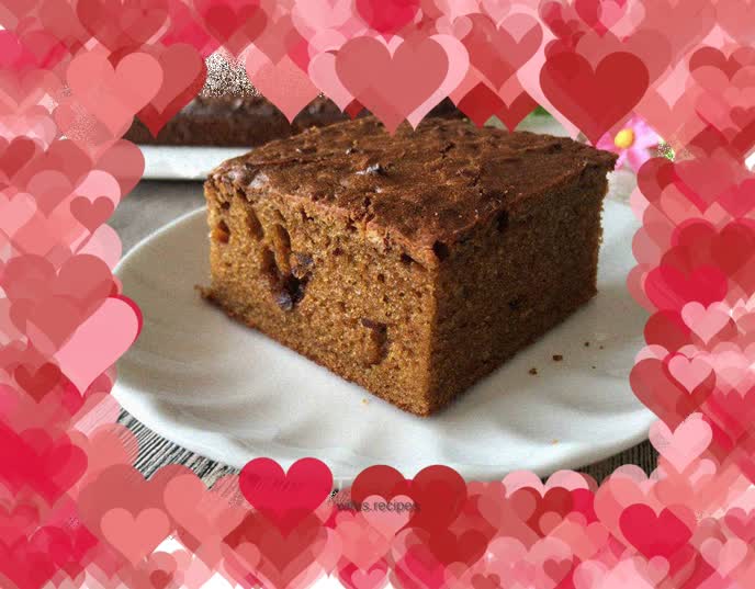 Red date muffin cake