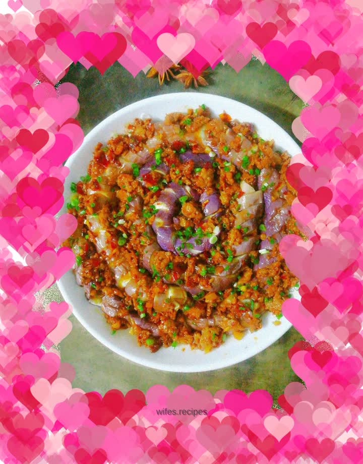 Minced pork and eggplant