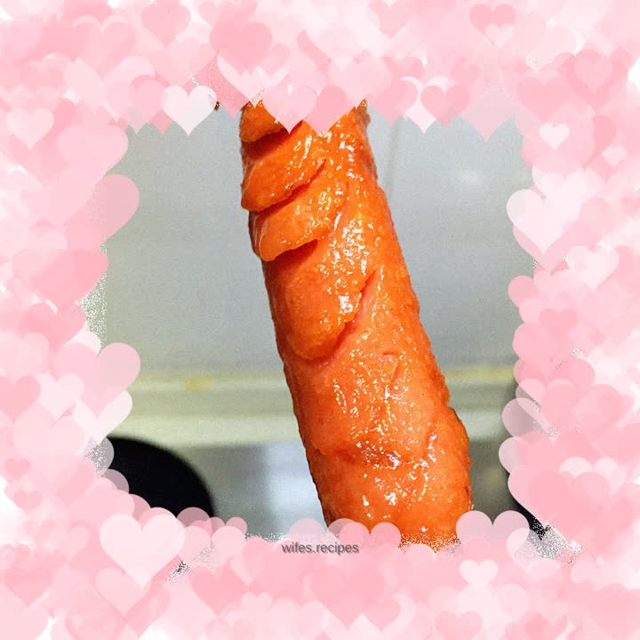 Street food-fried sausage