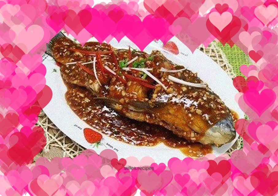 Classic sweet and sour carp