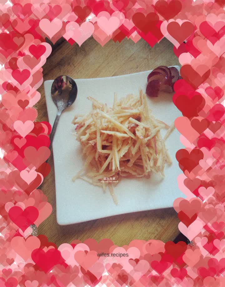 Salad Braised Apple Shreds