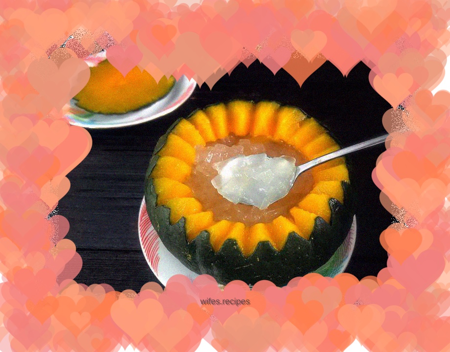 Aloe Pumpkin Cup (Soup)