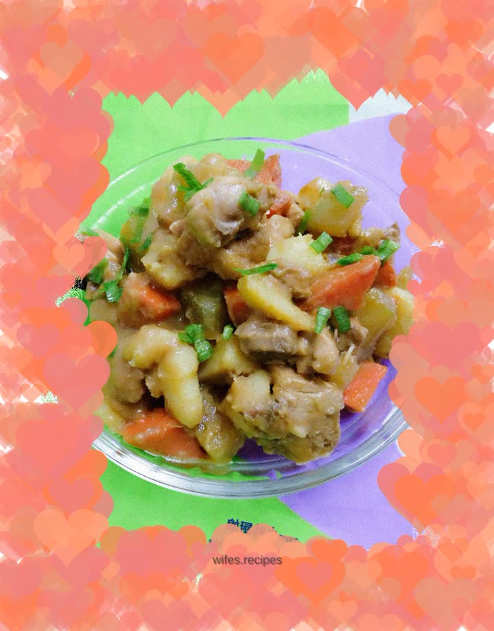 Three delicacies stewed chicken legs