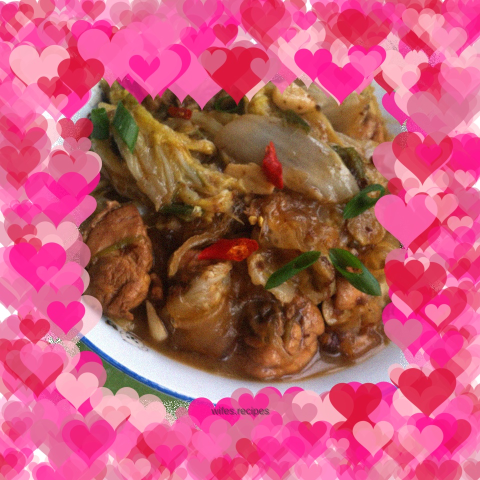 Braised Chicken Legs with Cabbage and Vermicelli