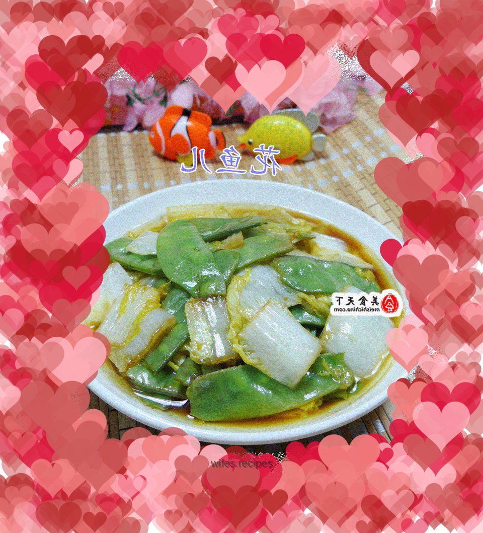 Stir-fried cabbage with lentils