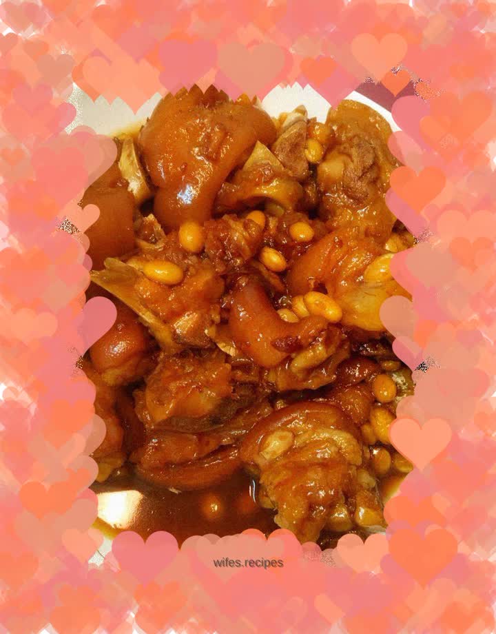 Soybeans and pig's feet