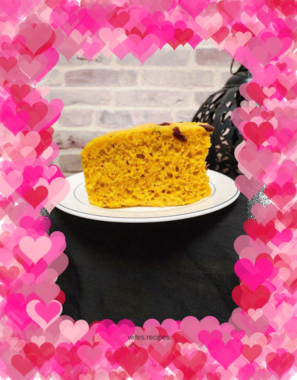 Cranberry Pumpkin Hair Cake