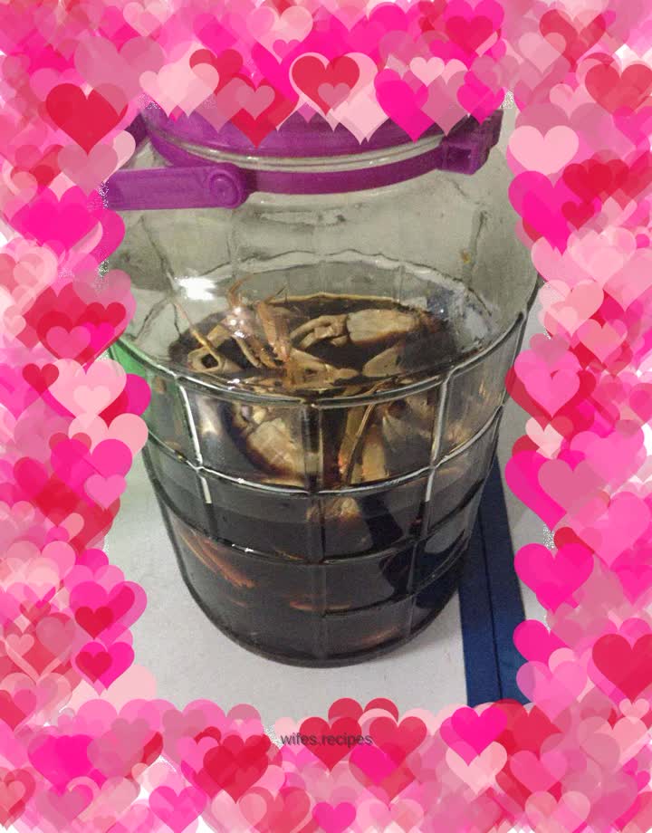 Homemade Drunken Crab