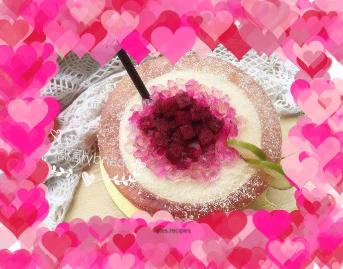 Summer special drink cake
