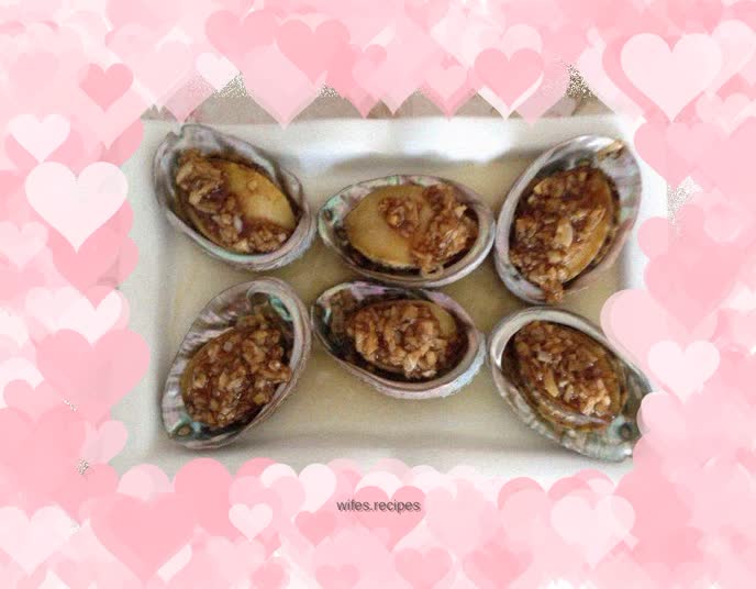 Steamed abalone