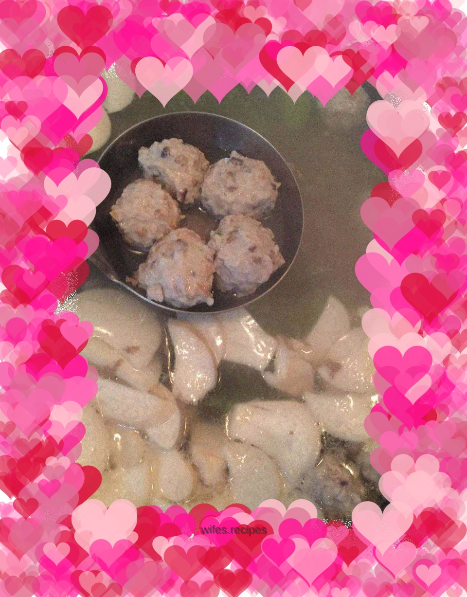 Homemade Mushroom Meatballs