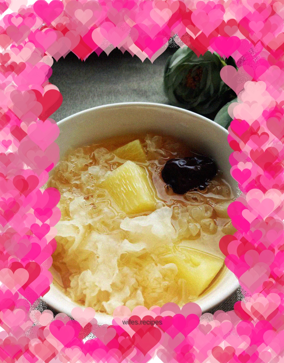 Pineapple and Tremella Soup