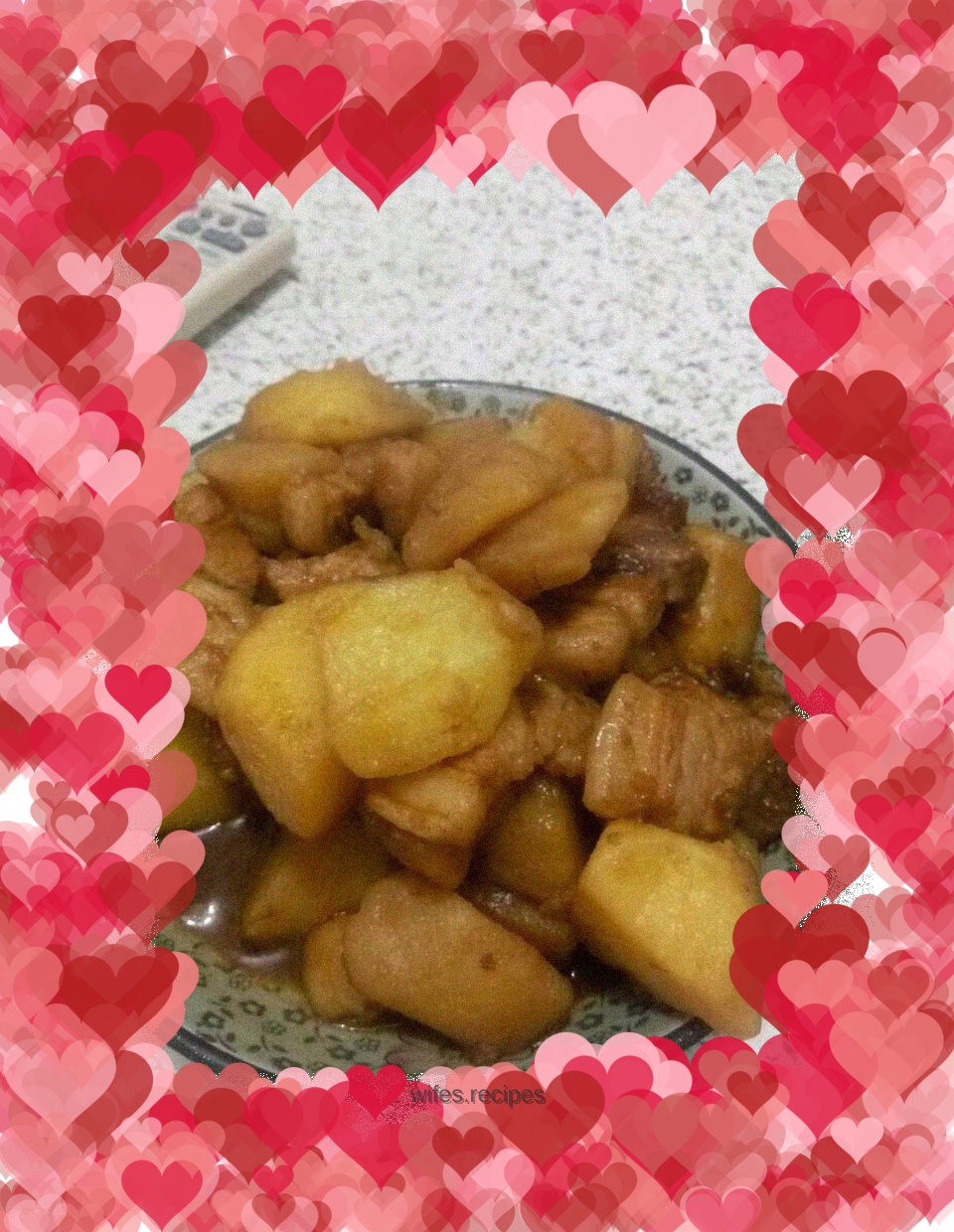 Pork Belly Stewed with Potatoes