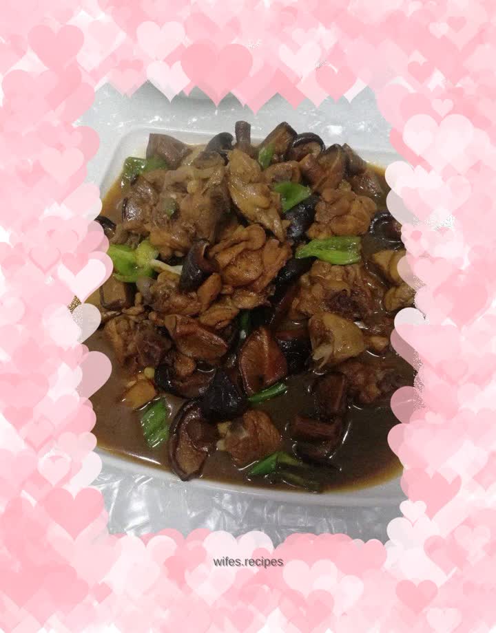 Roasted Chicken Legs with Mushrooms