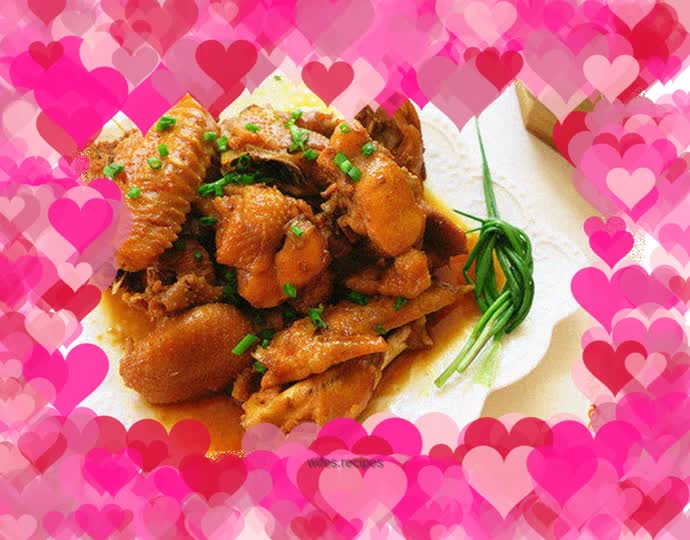 Braised chicken nuggets