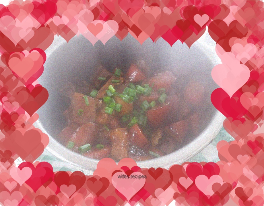 Braised Pork with Carrots