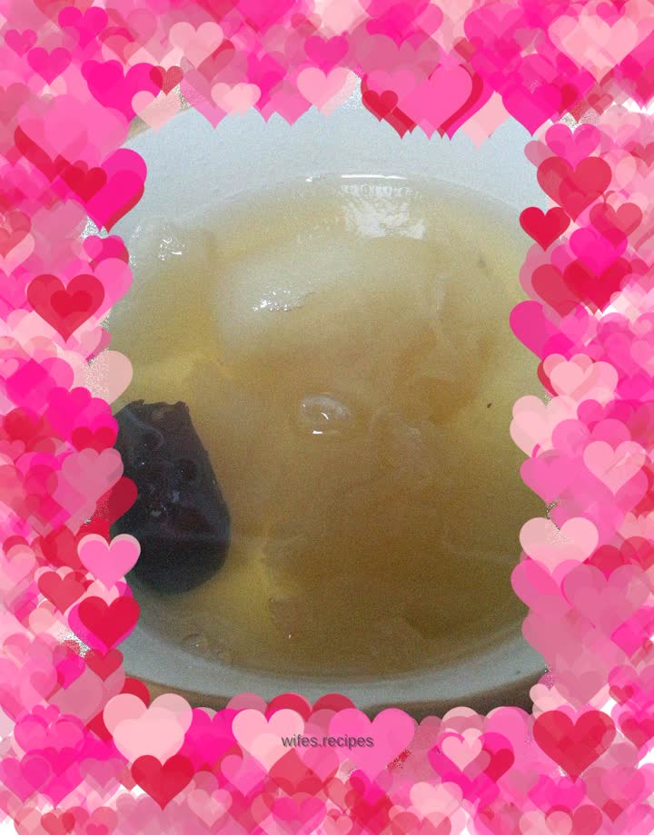 Rock Sugar Tremella and Snow Pear