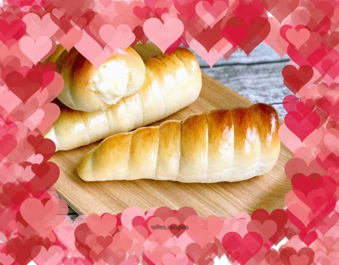 Custard milk filling