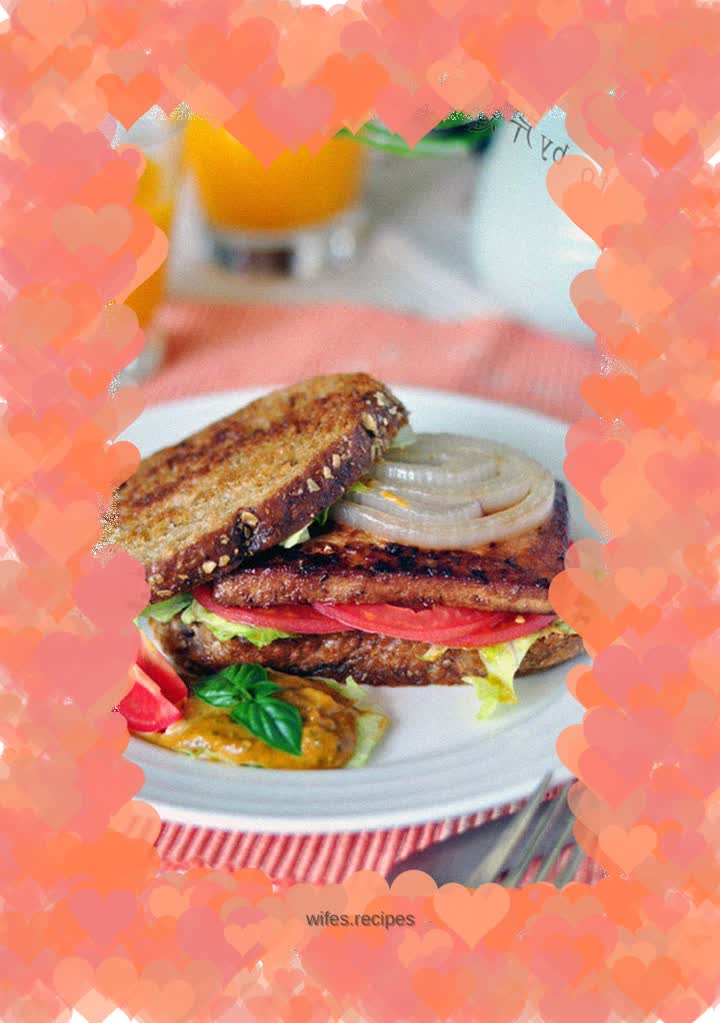 Herb Grilled Tofu Sandwich