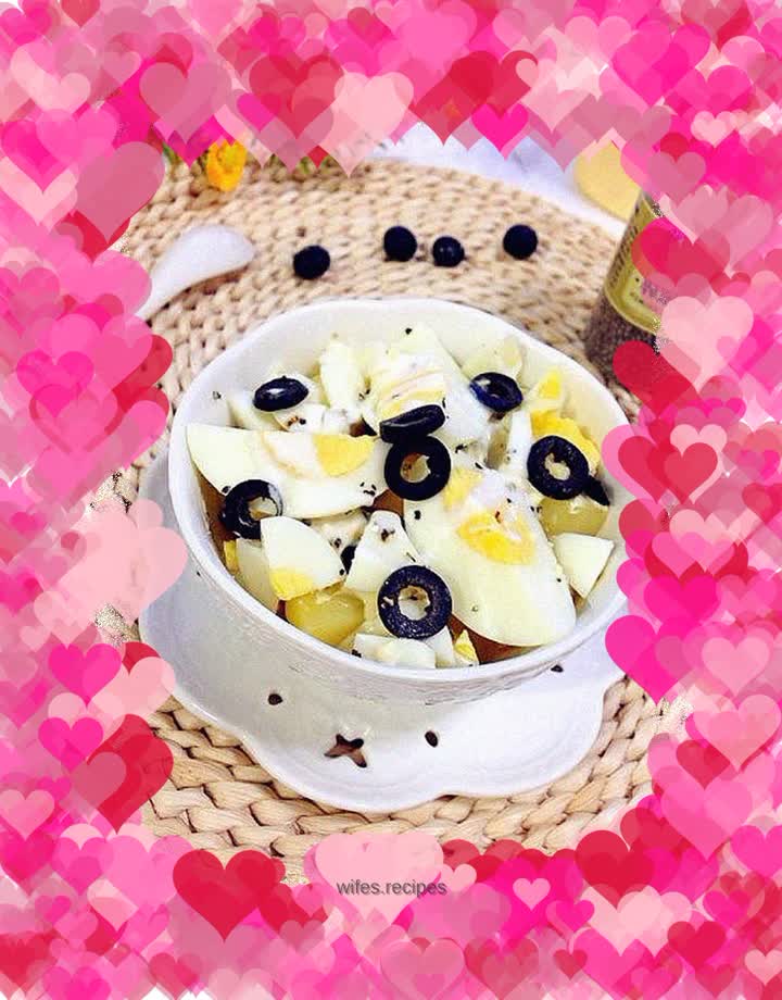 Boiled Egg and Potato Salad