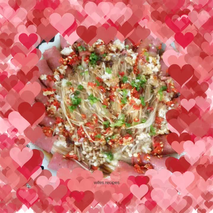 Enoki Mushroom Bacon Roll