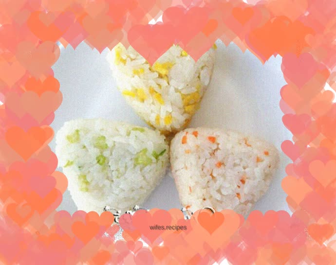 Colored rice