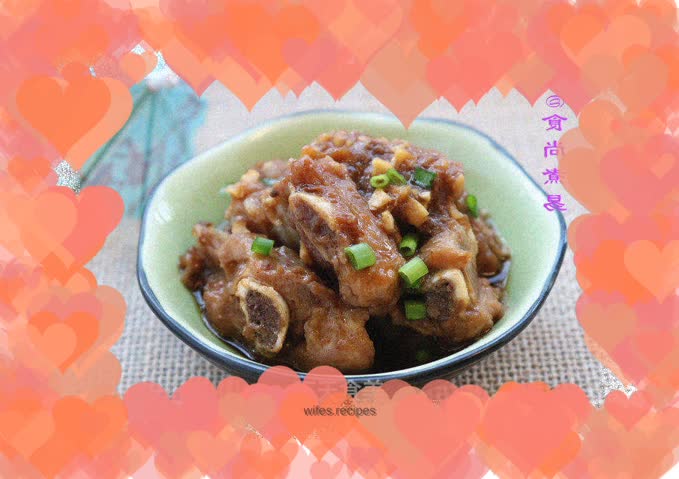 Steamed Pork Ribs with Black Bean Sauce