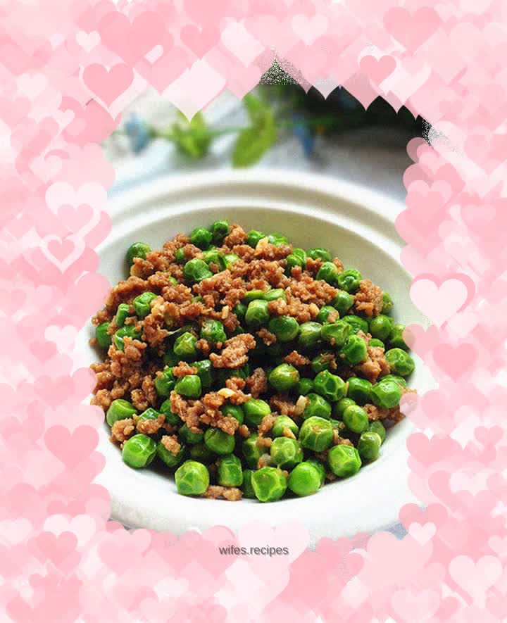 Minced Pork and Peas