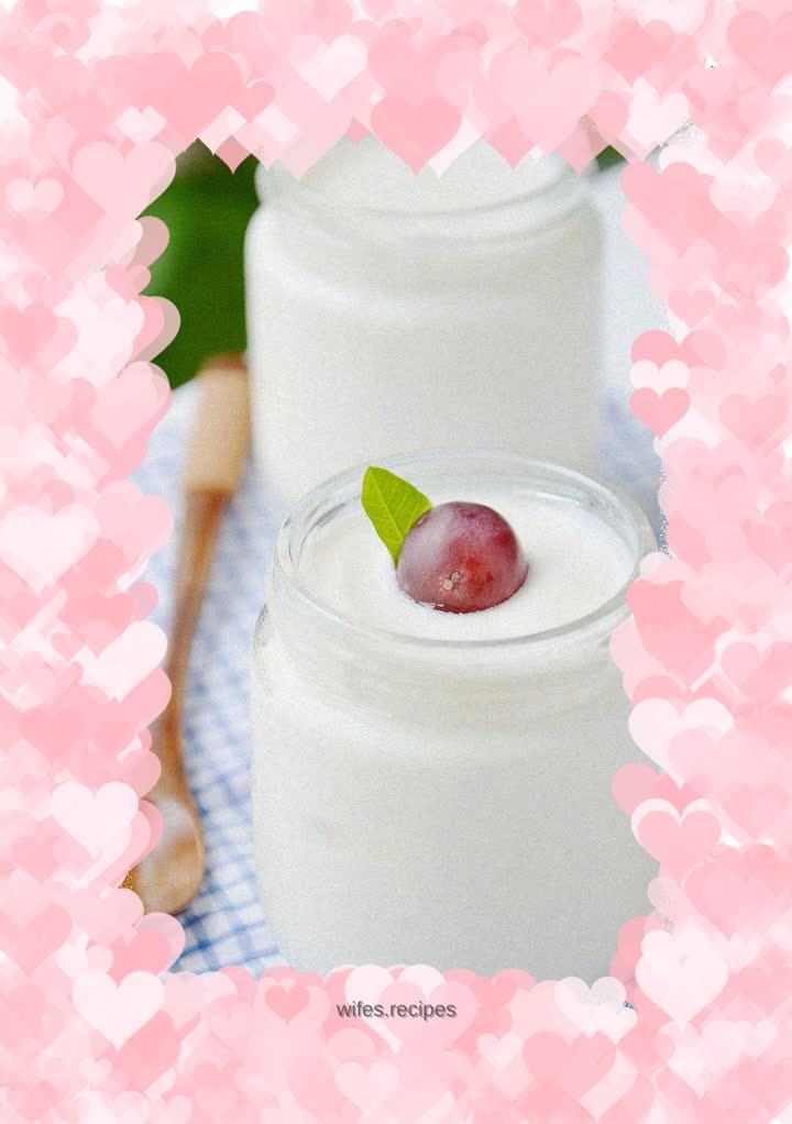 Homemade plain yogurt