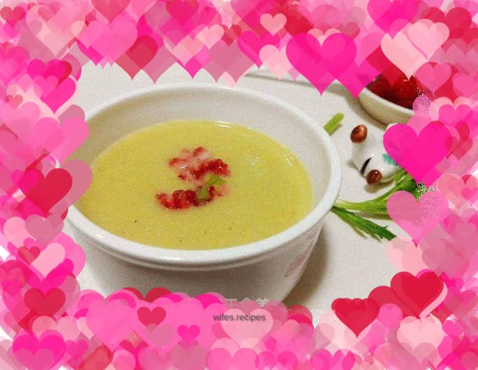 Potato and corn soup