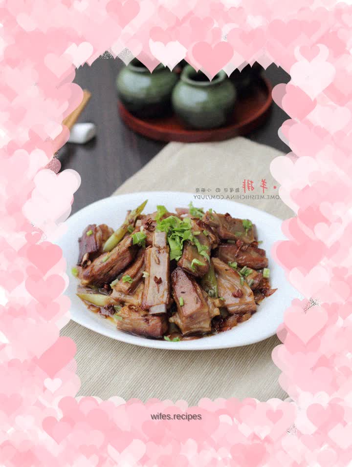 Hand-caught lamb chops