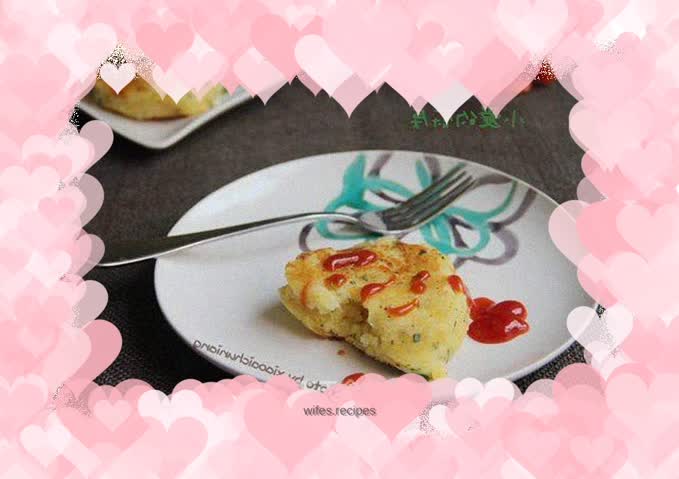 Pan-fried potato pancakes