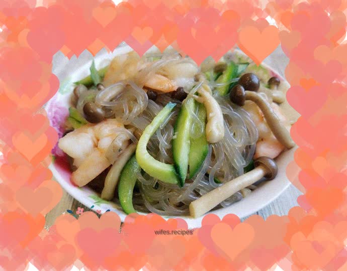 Fried sweet potato noodles