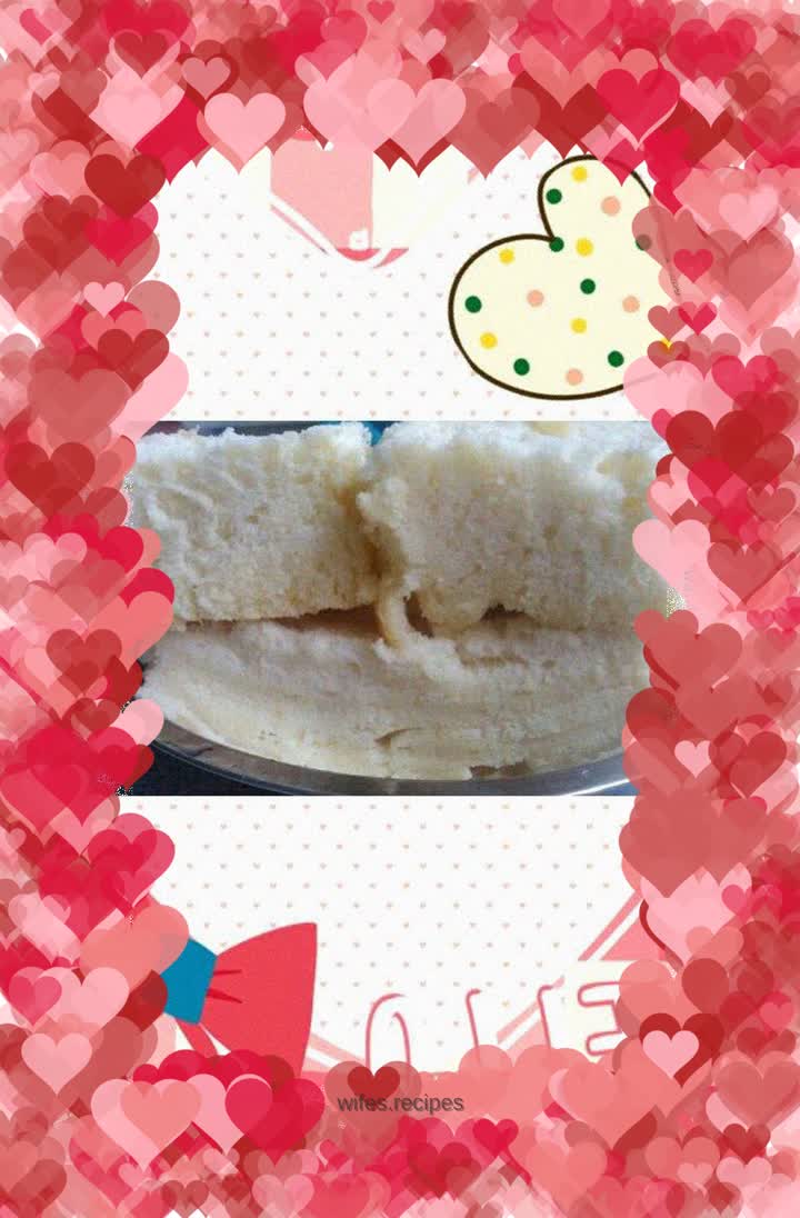 Delicious steamed cake