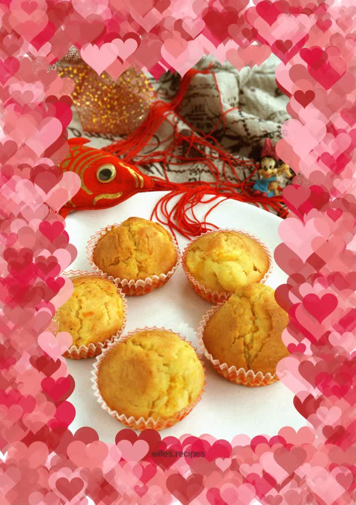 【USA】Orange Muffins