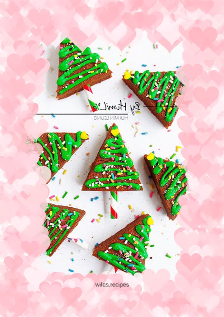 Brownie Christmas Tree
