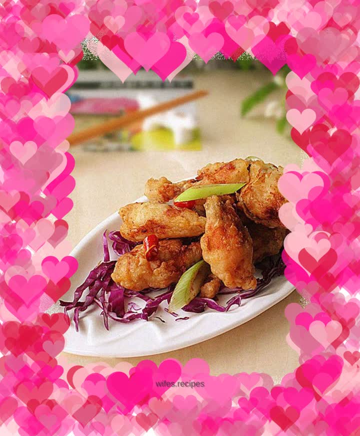 Stir-fried frog legs