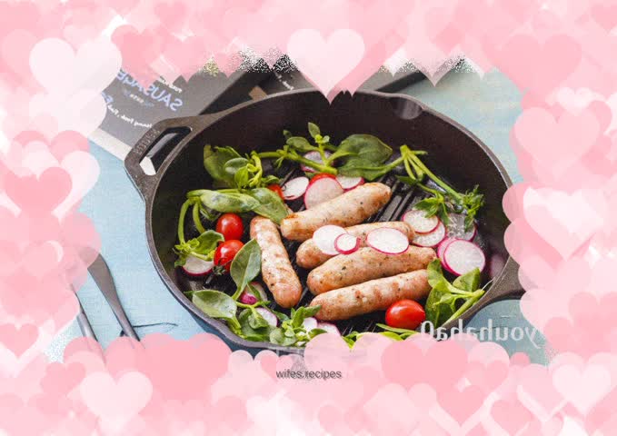 Pan-fried breakfast sausage
