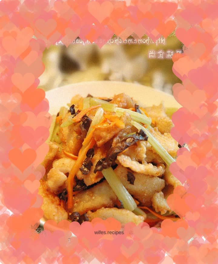 Fish Fillet with Celery and Longli