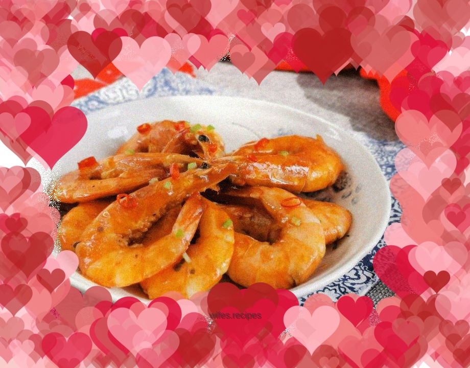 Sweet and Spicy Prawns