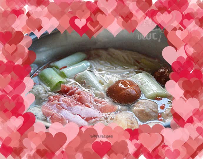 Fresh soup hot pot (soup base)