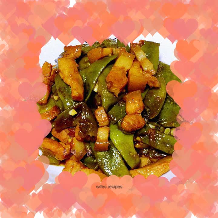 Pork Belly Stewed with Beans