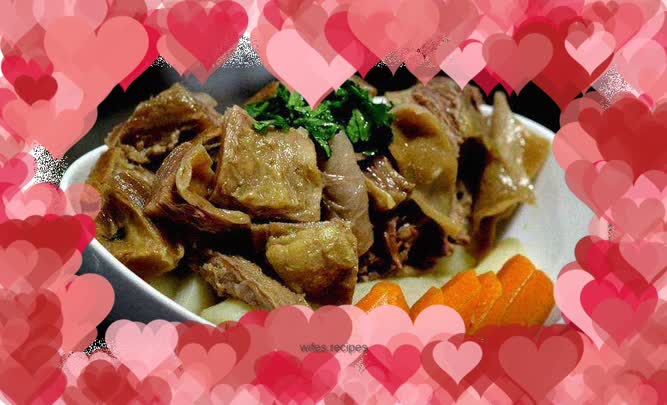 Teochew Style Pepper Broth Pork Pork Belly